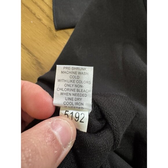 Lulu‎ B Button Down Tunic Top Size Medium Cotton Blend Artsy Lagenlook Stretch - Picture 10 of 11